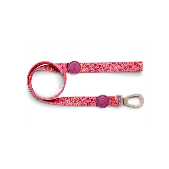 Morso Hondenriem Gerecycled Pink Think Roze 120X1,5 CM TOT 6 KG