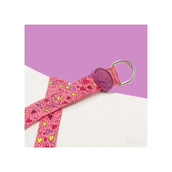 Morso Norwegian Hondentuig Gerecycled Pink Think Roze 69-86X63 CM