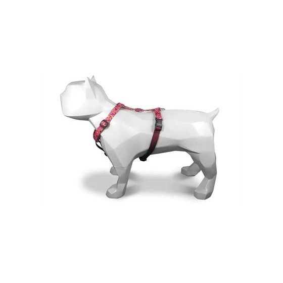 Morso Hondentuig H-Tuig Gerecycled Pink Think Roze 50-70X1,5 CM