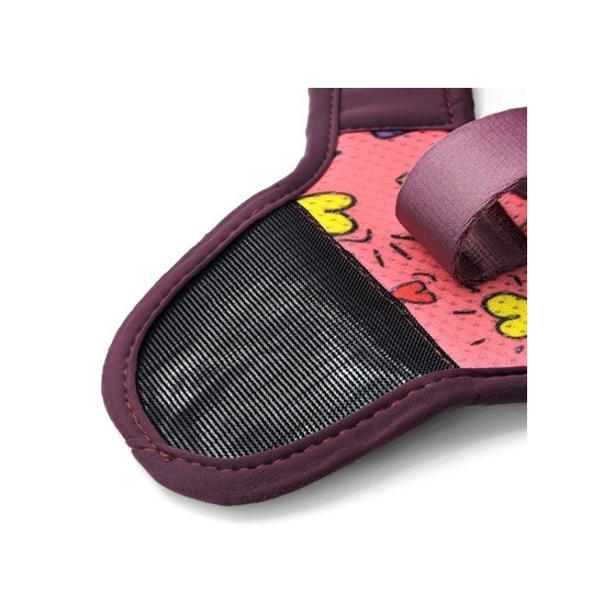 Morso Hondentuig Body Mesh Gerecycled Pink Think Roze 30-35 CM