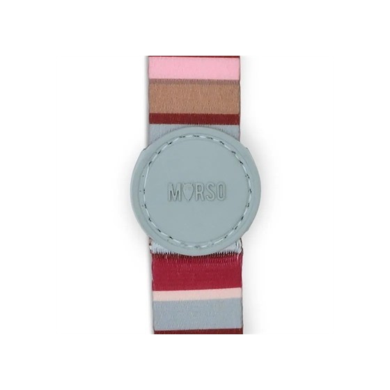 Morso Hondenriem Gerecycled Skyline Rood / Roze 120X1,5 CM 6-20 KG