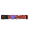 Morso Halsband Hond Gerecycled Urban Lizard Rood 30-42X1,5 CM