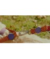 Morso Hondenriem Verstelbaar Gerecycled Urban Lizard Rood 75-230X1,5 CM 4-20 KG
