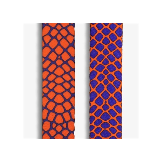 Morso Mini Hondentuig Verstelbaar Gerecycled Urban Lizard Rood 24-32X1,5 CM