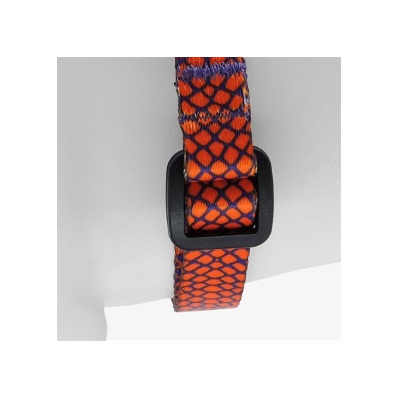 Morso Mini Hondentuig Verstelbaar Gerecycled Urban Lizard Rood 29-38X2,5 CM