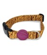 Morso Halsband Hond Gerecycled Jungle Drum Oranje 30-42X1,5 CM