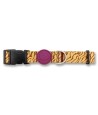 Morso Halsband Hond Gerecycled Jungle Drum Oranje 30-42X1,5 CM
