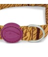 Morso Halsband Hond Gerecycled Jungle Drum Oranje 43-70X2,5 CM