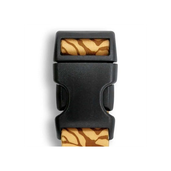 Morso Halsband Hond Gerecycled Jungle Drum Oranje 43-70X2,5 CM