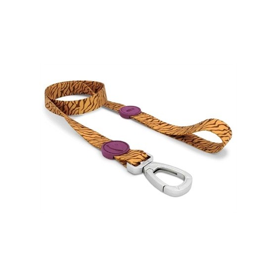 Morso Hondenriem Gerecycled Jungle Drum Oranje 120X1,5 CM TOT 6 KG