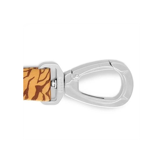 Morso Hondenriem Verstelbaar Gerecycled Jungle Drum Oranje 75-230X1,5 CM 1-4 KG