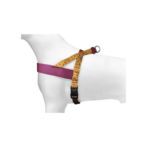 Morso Norwegian Hondentuig Gerecycled Jungle Drum Oranje 46-60X42 CM