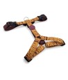 Morso Hondentuig H-Tuig Gerecycled Jungle Drum Oranje 60-80X2,5 CM