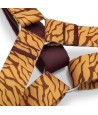 Morso Hondentuig H-Tuig Gerecycled Jungle Drum Oranje 60-80X2,5 CM