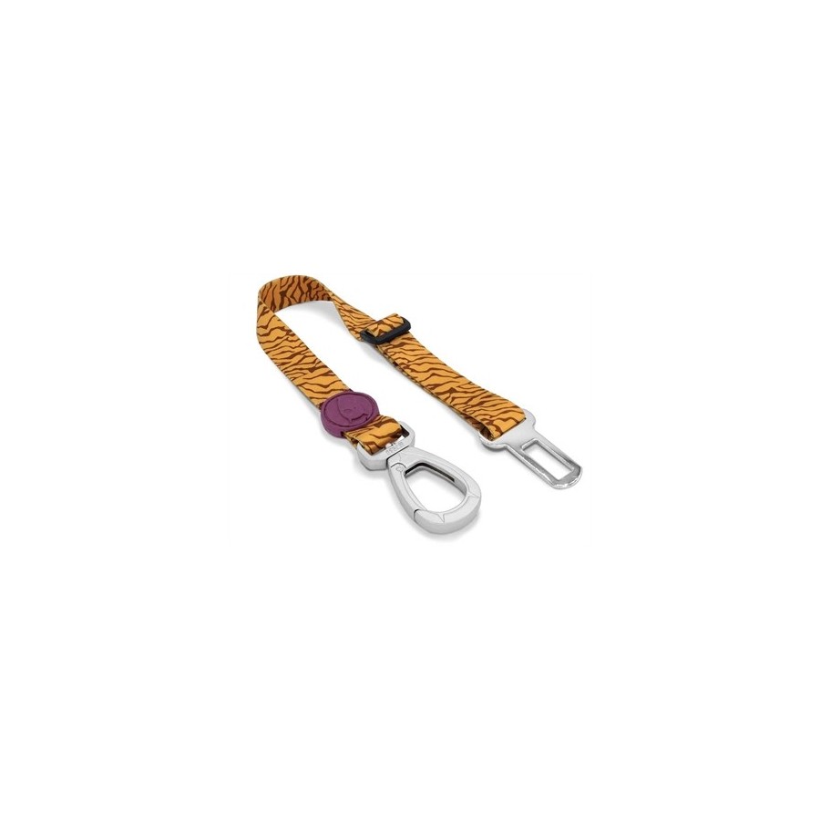 Morso Honden Autogordel Gerecycled Jungle Drum Groen 40-65X1,5 CM TOT 4 KG