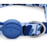 Morso Halsband Hond Gerecycled Splash Blauw 43-70X2,5 CM