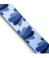 Morso Hondenriem Verstelbaar Gerecycled Splash Blauw 75-230X1,5 CM 1-4 KG