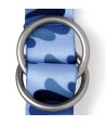 Morso Hondenriem Verstelbaar Gerecycled Splash Blauw 75-230X1,5 CM 1-4 KG