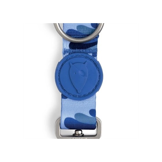 Morso Hondenriem Verstelbaar Gerecycled Splash Blauw 75-230X1,5 CM 4-20 KG