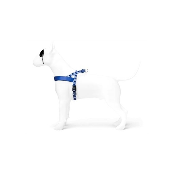 Morso Norwegian Hondentuig Gerecycled Splash Blauw 39-48X35 CM