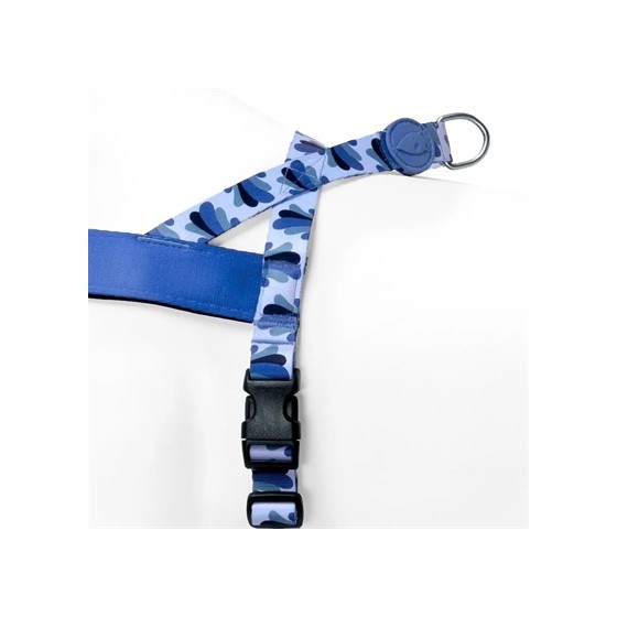 Morso Norwegian Hondentuig Gerecycled Splash Blauw 39-48X35 CM