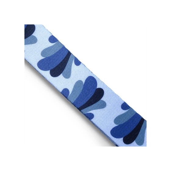 Morso Norwegian Hondentuig Gerecycled Splash Blauw 41-56X38 CM