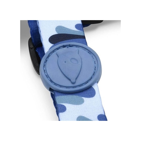 Morso Hondentuig H-Tuig Gerecycled Splash Blauw 50-70X1,5 CM