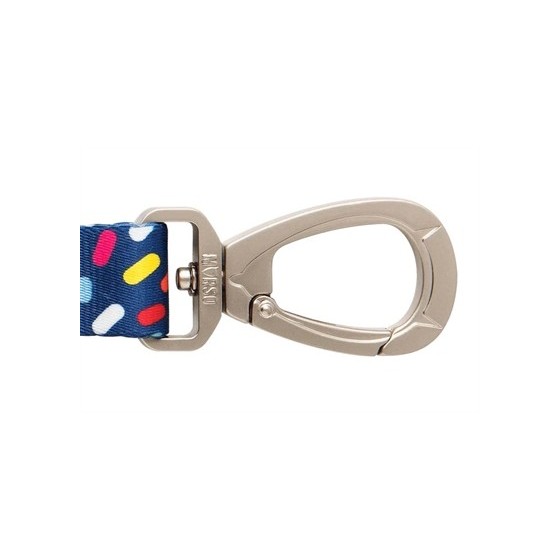 Morso Hondenriem Verstelbaar Gerecycled Color Invaders Paars 65-200X2,5 CM 20-80 KG