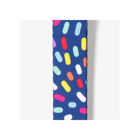 Morso Mini Hondentuig Verstelbaar Gerecycled Color Invaders Paars 24-32X1,5 CM