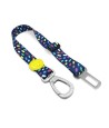 Morso Honden Autogordel Gerecycled Color Invaders Paars 40-65X2,5 CM TOT 80 KG