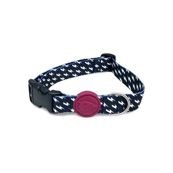Morso Halsband Hond Gerecycled Power Flow Zwart 43-70X2,5 CM