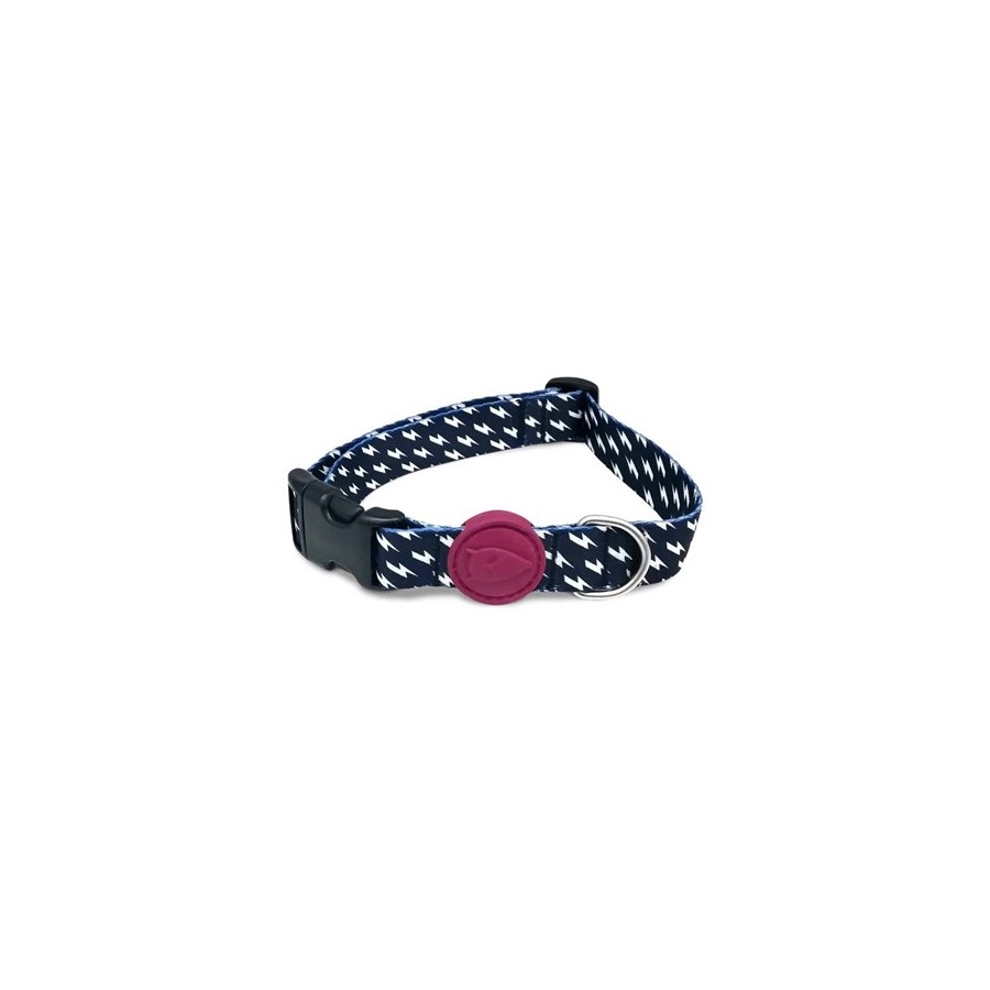 Morso Halsband Hond Gerecycled Power Flow Zwart 43-70X2,5 CM