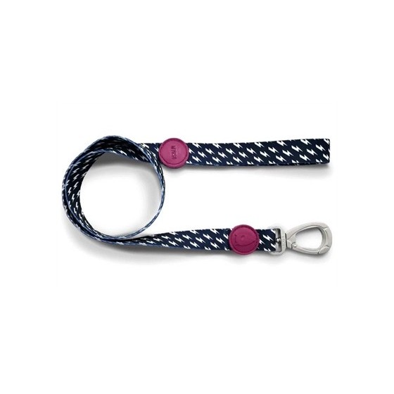 Morso Hondenriem Gerecycled Power Flow Zwart 120X1,5 CM TOT 6 KG