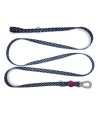 Morso Hondenriem Verstelbaar Gerecycled Power Flow Zwart 75-230X1,5 CM 1-4 KG