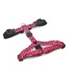 Morso Hondentuig H-Tuig Gerecycled Bubble Leo Roze 40-55X1,5 CM