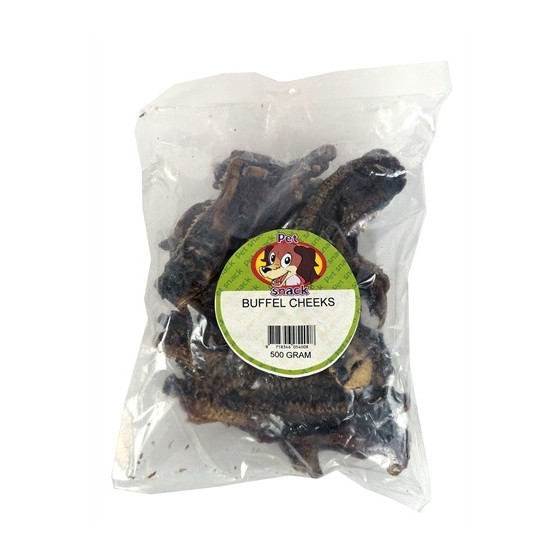 Petsnack - Buffel Cheeks, 500gr
