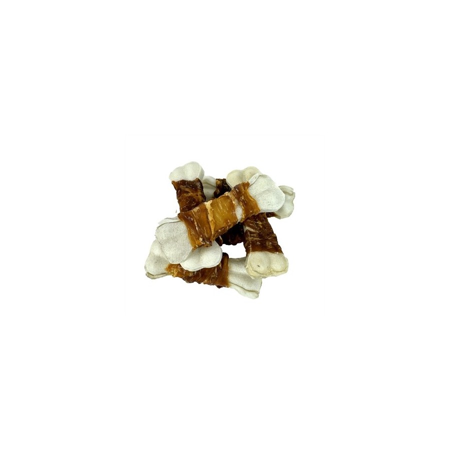 Petstyle Living Geperst Bot Wit Met Eend 10 CM 20 ST