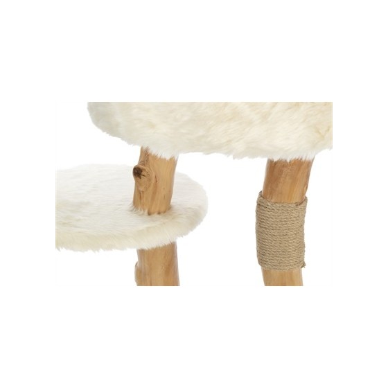 Trixie Krabpaal Santo Hout Creme 38X38X73 CM