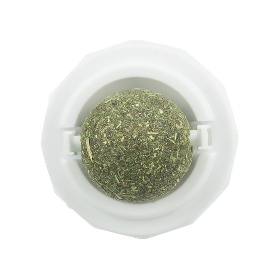 Trixie - Catnip Bal Met Houder Zelfklevend. 5cm