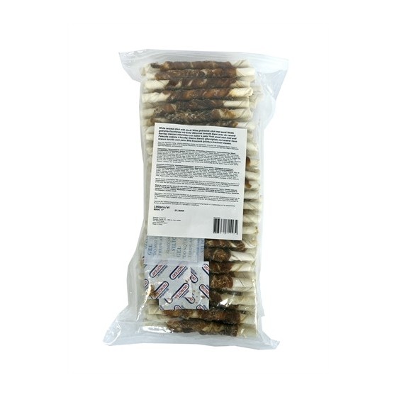 Petstyle Living - Gedraaide Stick Eend 12,5cm. 100 stuks