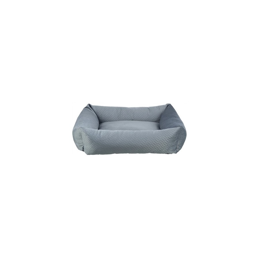 Trixie - Hondenmand Alena Hoekig Blauw / Grijs, 80x60cm