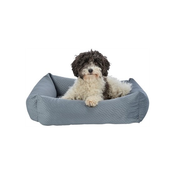 Trixie Hondenmand Alena Hoekig Blauw / Grijs 80X60 CM