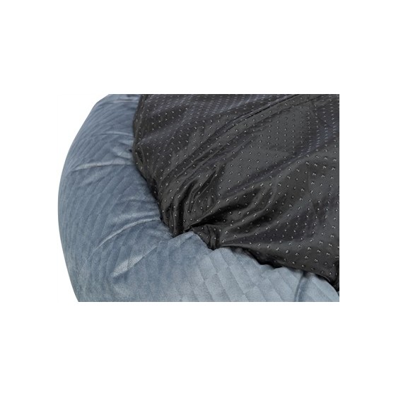 Trixie Hondenmand Alena Rond Blauw / Grijs 50 CM