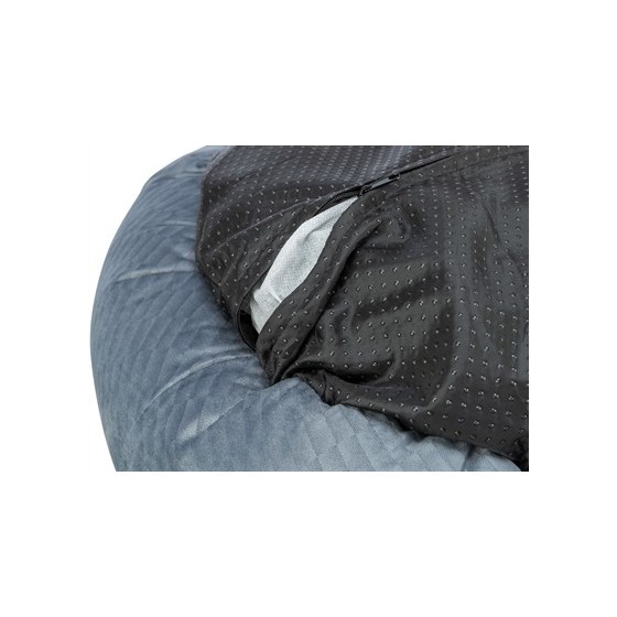 Trixie Hondenmand Alena Rond Blauw / Grijs 50 CM