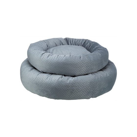 Trixie Hondenmand Alena Rond Blauw / Grijs 50 CM