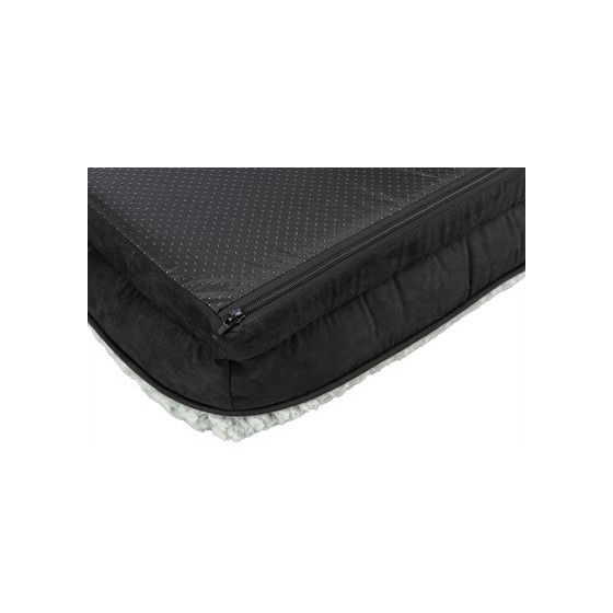 Trixie Vital Hondenmand Lino Hoekig Zwart / Grijs 110X75CM