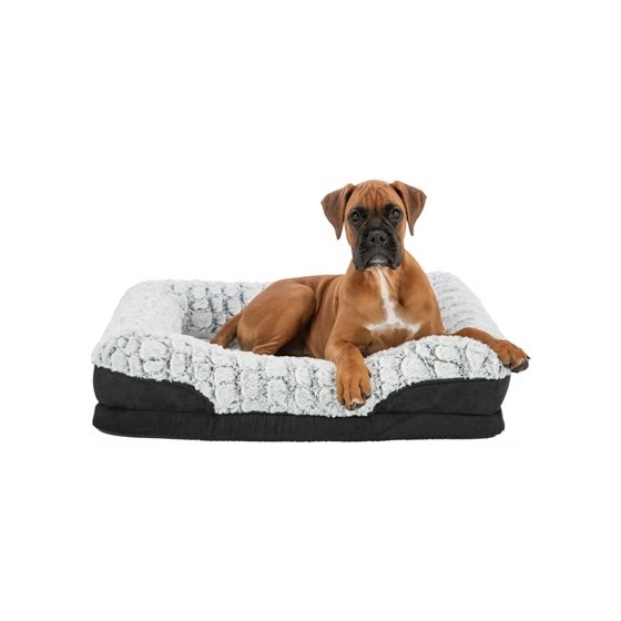 Trixie Vital Hondenmand Lino Hoekig Zwart / Grijs 110X75CM