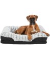 Trixie Vital Hondenmand Lino Hoekig Zwart / Grijs 110X75CM