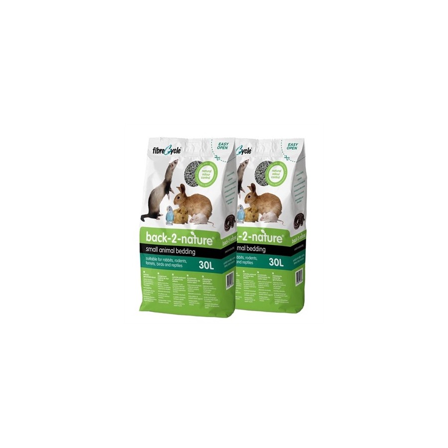 Back2Nature - Bodembedekking Gerecycled 2 stuks a 30lt
