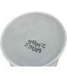 Trixie Verhoogde Voerbak / Waterbak Keramiek Grijs 350 ML 17 CM
